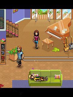 Free download java game Hannah Montana: Secret Star on your mobile phone! Image №2