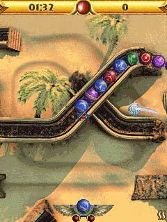 Free download java game Luxor Quest on your mobile phone! Image №2