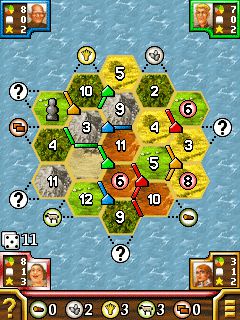 Free download java game Catan The First Island on your mobile phone! Image №2