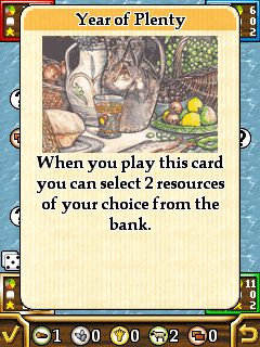 Free download java game Catan The First Island on your mobile phone! Image №5