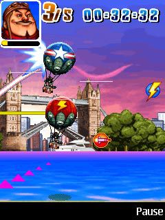Free download java game Hot Balloon Race on your mobile phone! Image №5