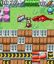 Free download java game Bobby Carrot 5. Level Up 5 on your mobile phone! Image №2