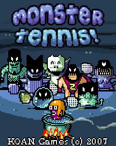 Free download java game Monster tennis on your mobile phone!