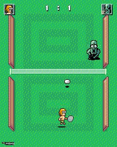 Free download java game Monster tennis on your mobile phone! Image №2