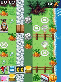 Free download java game Bobby Carrot 5. Level up 6 on your mobile phone! Image №2