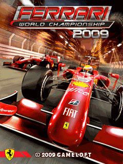 Free download java game Ferrari World Championship 2009 on your mobile phone!