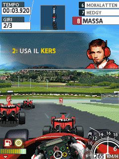 Free download java game Ferrari World Championship 2009 on your mobile phone! Image №2