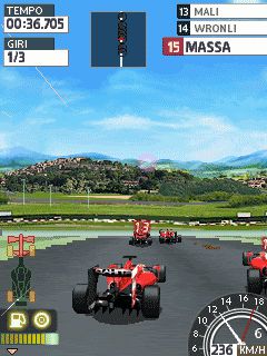 Free download java game Ferrari World Championship 2009 on your mobile phone! Image №3