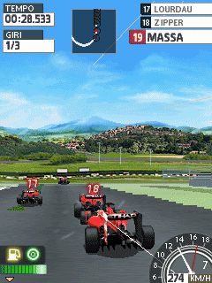 Free download java game Ferrari World Championship 2009 on your mobile phone! Image №4