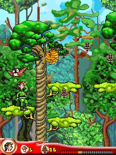 Free download java game Little Johnny in Search of the Banner on your mobile phone! Image №4