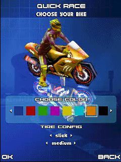 Free download java game 3D Moto Racing Evolved on your mobile phone! Image №3
