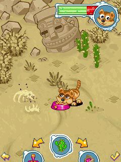 Free download java game Goosy Pets: Cat on your mobile phone! Image №3
