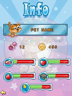 Free download java game Goosy Pets: Cat on your mobile phone! Image №5