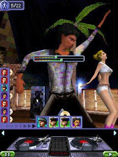 Free download java game The Sims DJ 3D on your mobile phone! Image №2