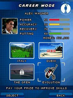 Free download java game Golf. The Open 2009 on your mobile phone! Image №6