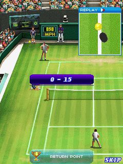 Free download java game Wimbledon 2009 on your mobile phone! Image №4