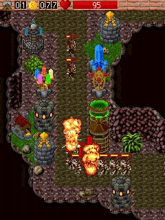 Free download java game Vampires Dawn: Battle Towers on your mobile phone! Image №4