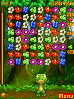 Free download java game Flower Power Gecko on your mobile phone! Image №2