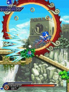 Free download java game Sonic: Unleashed on your mobile phone! Image №5