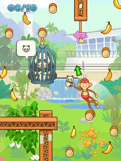 Free download java game Crazy Monkey Spin on your mobile phone! Image №3