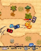Free download java game HotRod: Burning Wheels on your mobile phone! Image №4
