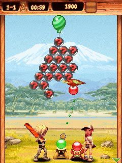 Free download java game Bubble Bash 2 on your mobile phone! Image №3