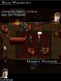 Free download java game Harry Potter and The Half - Blood Prince on your mobile phone! Image №4