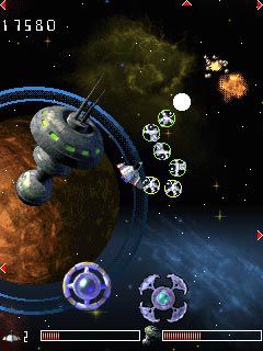 Free download java game Asteroid Zone on your mobile phone! Image №4