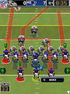 Free download java game NFL 2010 on your mobile phone! Image №2