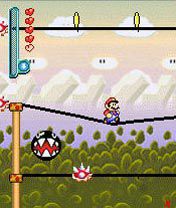 Free download java game Super Mario Planet on your mobile phone! Image №4