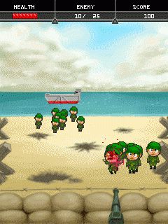 Free download java game Army Assault on your mobile phone! Image №2