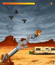 Free download java game Johnny Crash Does Texas on your mobile phone! Image №2