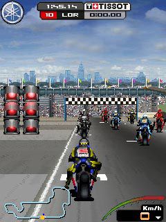Free download java game Moto GP 09 on your mobile phone! Image №2
