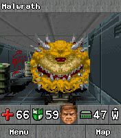 Free download java game Doom RPG mobile on your mobile phone! Image №6