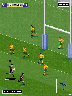Free download java game Real Rugby on your mobile phone! Image №3