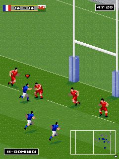 Free download java game Real Rugby on your mobile phone! Image №5