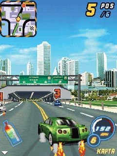 Free download java game Nitro Street Racing 2 on your mobile phone! Image №5