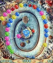 Free download java game Aqua Pearls on your mobile phone! Image №6