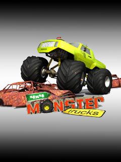 Free download java game 4x4 Monster Trucks 3D on your mobile phone!