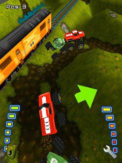 Free download java game 4x4 Monster Trucks 3D on your mobile phone! Image №5