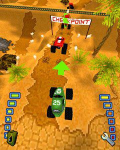 Free download java game 4x4 Monster Trucks 3D on your mobile phone! Image №6