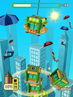 Free download java game Tower Bloxx Deluxe on your mobile phone! Image №2