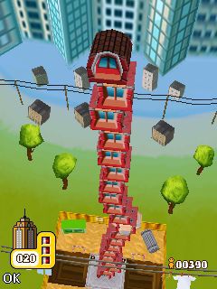 Free download java game Tower Bloxx Deluxe on your mobile phone! Image №4