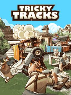 Free download java game Tricky tracks on your mobile phone!