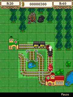 Free download java game Tricky tracks on your mobile phone! Image №2