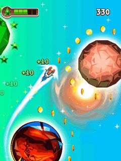 Free download java game Captain Galactic: Super Space Hero on your mobile phone! Image №2