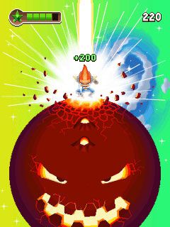 Free download java game Captain Galactic: Super Space Hero on your mobile phone! Image №4