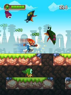 Free download java game Captain Galactic: Super Space Hero on your mobile phone! Image №5