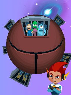 Free download java game Captain Galactic: Super Space Hero on your mobile phone! Image №6