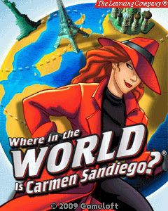 Free download java game Where in The World is Carmen Sandiego on your mobile phone!